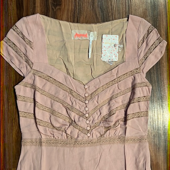 Free People Elle Lace Cap Sleeve Dress - Picture 5 of 16